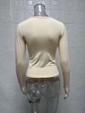 Long Sleeve O Neck T Shirt GYSM-LZY013