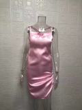 Sexy Backless Hollow Out Tie Up Mini Dress GYSM-W0317