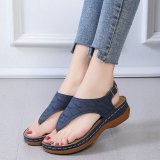 Slope Heel Casual Clip Toe Flip Flops GYUX-039
