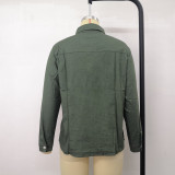 Long Sleeve Mid-Length Denim Shirt GZHY-GD0905