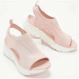 Fly Woven Fish Mouth Sport Muffin Sandals GYUX-16
