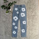 High-waisted Washed Jeans GYSF-0056