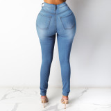 Fashion Denim Slim Pencil Jeans GZHY-M633