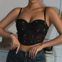 Erotic Lingerie Sexy Floral Sing Top(Can Be Worn Outside) GLSA-1998