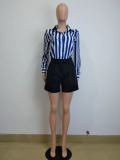 Solid Color Casual High Waist Short QODY-6041