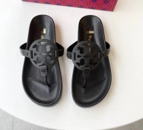 Hollow Out Patchwork Flat Beach Clip Toe Slippers GDLW-8122