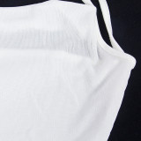 Solid Tie Up Backless Mini Dress GAXB-A105DS