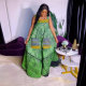 Printed Color Clash Wide Leg Sling Jumpsuit NY-10819