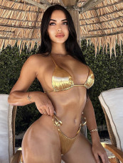Sexy Backless Tie Up Bikinis 2pcs Swimsuit DYSC-DY23A1161YYB122813