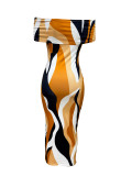 Sexy One Shoulder Sleeveless Long Dress LSD-2137