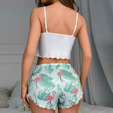 Pajamas Sleeveless Camisole Tank Top Shorts Set Homewear GLSY-ZT0001-ZT0005