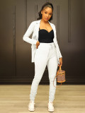 Long Sleeve Blazer Casual Pants Two Piece Set SFY-501