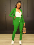 Long Sleeve Blazer Casual Pants Two Piece Set SFY-501