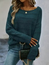 Plus Size Fashion Long Sleeve Knit Sweater FSXF-748