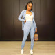 Long Sleeve Blazer Casual Pants Two Piece Set SFY-501