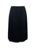 Plus Size Casual Loose Pleated Half-body Skirt GAWE-6296