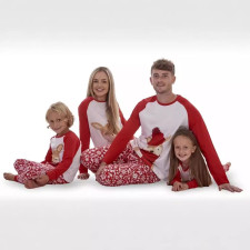 Christmas Printed Homewear Pajamas Parent-Child Set GSGS-0670