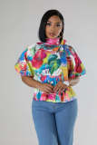 Fashion  Long Sleeve Print Shirt SFY-2786