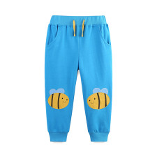 Kids Bee Embroidered Patch Sweatpants GASD-3120