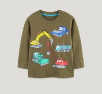 Kids Boy's Print Loose Long Sleeve Sweatshirt GASD-5398