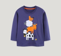 Kids Boy's Long Sleeve Print Fashion Sweatshirt GASD-5401