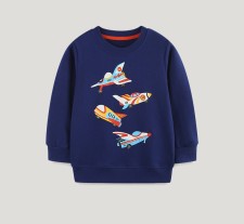 Kids Fashion Boy's Long Sleeve Print Tops GASD-8276
