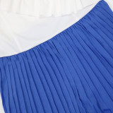 Fashion Long Sleeve Sling Ruffles Jumpsuit CYA-901427
