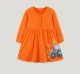 Kids Girls Long Sleeve Polka Dot Princess Dress GASD-1558