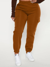 Solid Color Casual Sport Pants QY-55666
