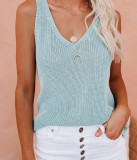 Solid Color Fashion Camisole Knits Tank Top GBLH-223#