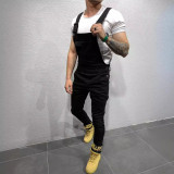 Men's Solid Color Slim Denim Pencil Back Pant GDMY-1928