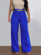 Casual Solid Color Pants(Without Belt) SH-S391258