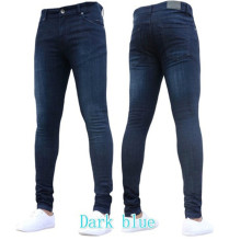Men's Plus Size Casual Denim Tight Jeans GDMY-1083