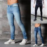 Men's Washed Tight Solid Color Jeans GDMY-11037