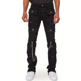 Men's Multi-pocket Straight Jeans GDMY-CK3010