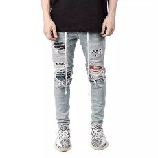 Men's Casual Washed Slim Pencil Jeans GDMY-1991