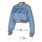 Stylish Short Long Sleeve Jacket BLG-C4717014A