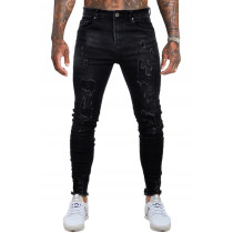 Men's Casual Solid Color Pencil Jeans GDMY-M15