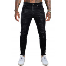 Men's Casual Solid Color Pencil Jeans GDMY-M15