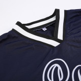 Letter Print V Neck Loose Drawstring Sweatshirt GLRF-LR07234