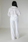 Solid Color Long Sleeve Jumpsuit WSM-A5373