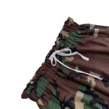 Camouflage Print Lantern Loose Drawstring Pants LSD-LD2278