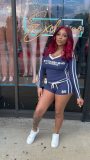 Pre Order: About 7 work days shipping Print Long Sleeve V Neck Shorts Suit YUEM-220250