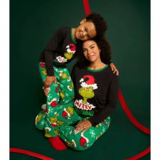 Christmas Print Parent-Child Loungewear Set GSGS-0700