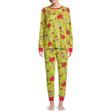 Christmas Print Casual Pajamas Parent-Child Suit GSGS-0701