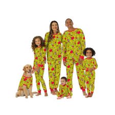 Christmas Print Casual Pajamas Parent-Child Suit GSGS-0701