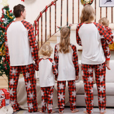 Christmas Printed Long Sleeve Parent-Child Pajama Set GFTM-JJF123-217