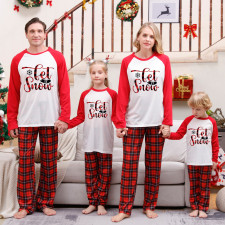 Christmas Printed Long Sleeve Parent-Child Pajama Set GFTM-JJF107-5