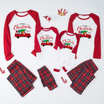 Christmas Letter Print Loungewear Parent-Child Set GFTM-JJF85-201