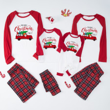 Christmas Letter Print Loungewear Parent-Child Set GFTM-JJF85-201